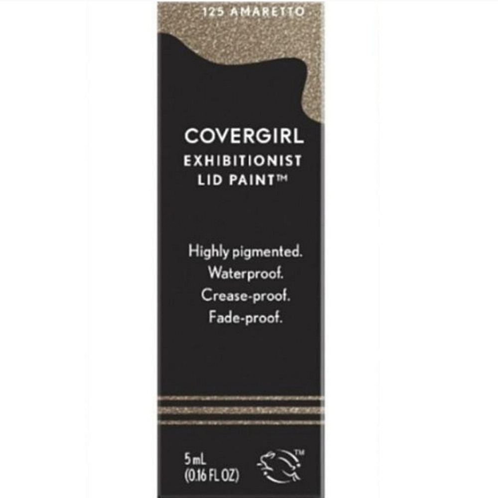 5 x CoverGirl Exhibitionist Lid Paint 125 Amaretto